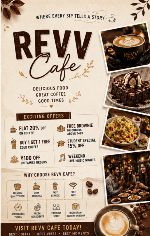 CAFE OF JOY GRAB IT UNTIL IT FINISHES ! — REVV FOODS